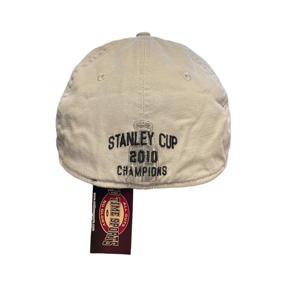 Chicago Blackhawks 2010 Stanley Cup Gray Cap Old Time Hockey Embroidered OSFA - Picture 5 of 7